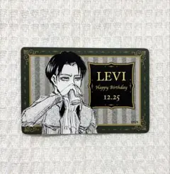 進撃の巨人 東京駅 特典 トレーディングカード リヴァイ