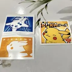 포켓몬 Pi-KAシール 피카츄 pikaシール 初期