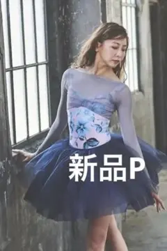 未使用⭐︎stina スティナ type L ネイビー 長袖レオタード P 2025年最新】STINA レオタード lの人気アイテム - メルカリ