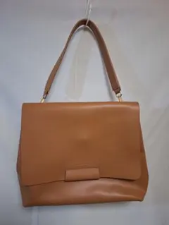 PAOLA NUTTI レザー ショルダーバッグ キャメル　新品未使用のサムネイル
