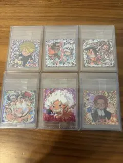 ワンピースウエハースシールス 6枚セット