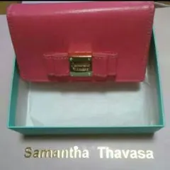 サマンサタバサ リボンモチーフ新品 マルチケース