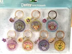 ディズニー40周年ドリームゴーラウンド　ダッフィー 　キーチェーン7個