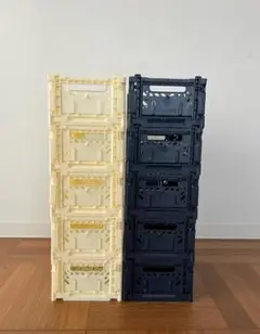 Ay-Kasa マルチウェイ ミニボックス 折りたたみ収納 10個セット