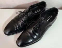 ​REGAL リーガル ストレートチップ 26.5cm ブラック 内羽根 日本製