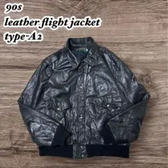 90年代USA製OAKTON A2 フライトジャケット レザージャケット y2k