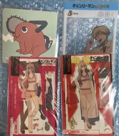 チェンソーマン ナツコミ SNS風 コースター クリアスタンド