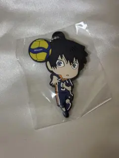 ハイキュー 影山飛雄 ラバーストラップ ラバスト