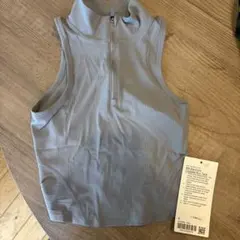 lululemon リブジップフロントクロップドタンク4