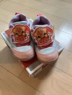 アンパンマン キッズスニーカー ピンク　14㎝