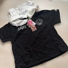 アリエル フリル付き Tシャツ