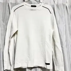 【美品】ブラックレーベル　クレストブリッジ　長袖カットソー　オフホワイト