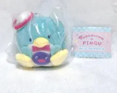 タキシードサム ピングー ぬいぐるみマスコット おすわり タキシードサム ガチャ