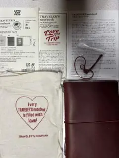 【限定品】トラベラーズノート ラブ&トリップ　パスポートサイズ