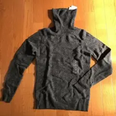 タートルネック ニット　ソフトラム　ダークグレー新品未使用