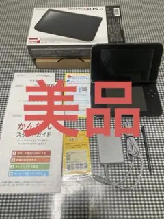 【美品】値下げ　Nintendo 3ds LL ブラック➕ドラクエⅦソフト付き