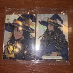 ツイステ ツインウエハース7 ブルームバースデー レオナ 箔押し&ノーマル