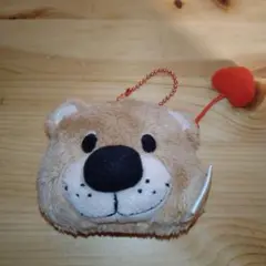 Sazzy Zoo クマの顔型コインケース