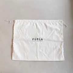 FURLA フルラ 保存袋 巾着 ダストバッグ 大判49×39 美品のサムネイル