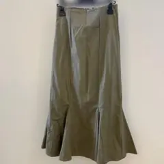 thevon マーメイドスカート　カーキのサムネイル