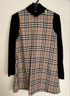 バーバーリー ノバチェック 卒業式 ワンピース ジャケット 美品 セット 150 BURBERRY - バーバリー 子供用 ノバチェック ワンピース 発表会