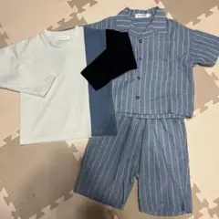 THE SHOP TK 長袖Tシャツ　セットアップの3点セット