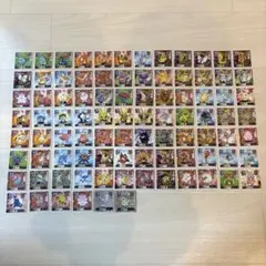 平成当時物】ポケモン 最強シール烈伝技 121枚 まとめ売り アマダ 初期