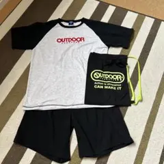 160㎝　OUTDOORパジャマ　半袖・半ズボンのサムネイル