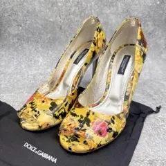 D&G Floral Peep Toe Pumps EU36.5 23.5cmのサムネイル