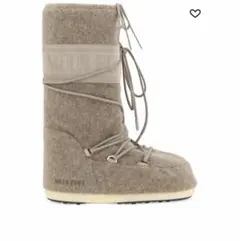 【美品】Moon Boot Icon Felt スノーブーツ グレーベージュ