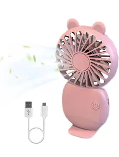 携扇風機ミニ扇風機 ハンディファン ポケットファン小型扇風機 手持ちUSB充電式