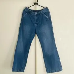 GU フレアジーンズ ブルー M デニム ジーパン メンズ ジーユー