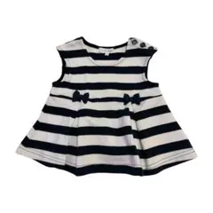 美品　3can4on ベビー用ノースリーブワンピース　90cm ベビー服