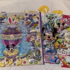 2019 2020 ディズニー　イースター　ショッピングバッグ