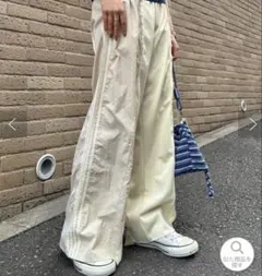 チャオパニックティピー　etshinta リメイクトラックパンツ　ラインパンツ