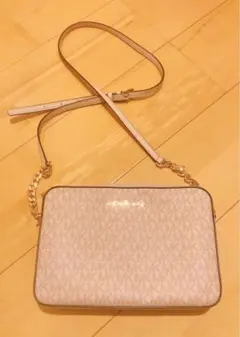 MICHAEL KORS MKロゴショルダーバッグ ピンク