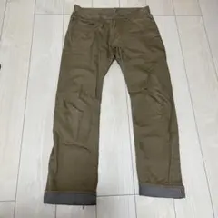 THE SHOP TK MIXPICEメンズ　チノパン Lベージュ チェック柄のサムネイル