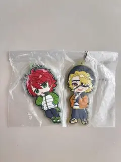 カラフルピーチ　一番くじ　じゃぱぱ&たっつん　ラバーチャーム