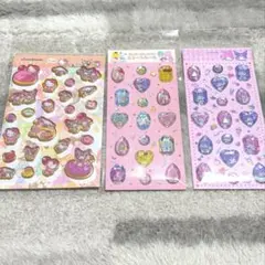 正規品 サンリオキャンディーシール ストーン付き & ストーンシール 3個セット