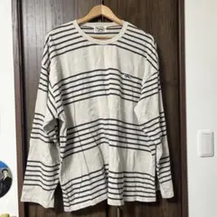 The Fox Collection ボーダー長袖カットソー