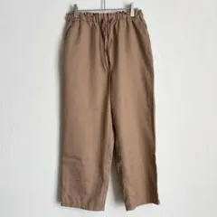 ラグマシーン カジュアルパンツ M ストレート ウエストゴム 薄手 ベージュ 春
