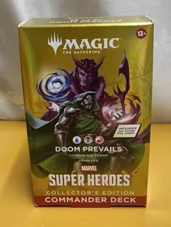 マーベル 統率者コレクターズエディション 最後はドゥームが勝つ 英語