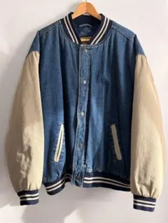 デニム スタジアムジャケット ヴィンテージ XLサイズ