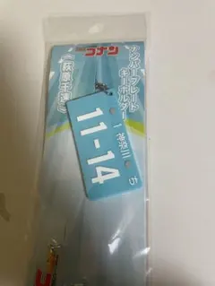名探偵コナン ナンバープレート キーホルダー 萩原千速 ハイウェイの堕天使