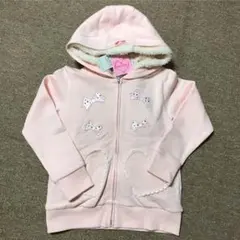 新品 mezzo piano メゾピアノ3way あったかパーカー