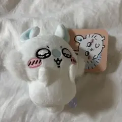 新品 タグ付き ちいかわ 褒めろッ モモンガだらけくじ Ｅ賞マスコット キラキラ