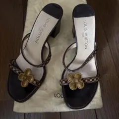 LOUIS VUITTON サンダルダミエ・ソバージュ 23.5cmイタリア製のサムネイル