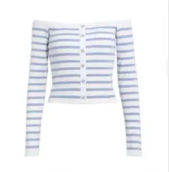 SHEIN完売品♡ワンホンオフショルダーリブニット