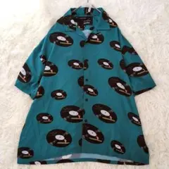 MARK GONZALES レコード柄 半袖シャツ Mサイズ