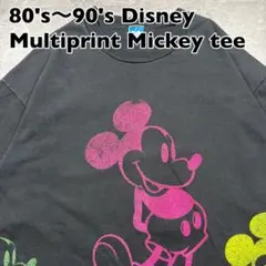 90sヴィンテージ⭐︎ディズニー 逆さミッキー 股のぞきミッキー T